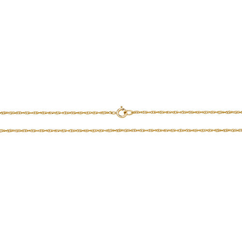 9CT Gold Prince Of Wales Chain CH211