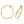Load image into Gallery viewer, 9Ct Gold Diamond Cut Hoops ER1042
