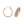 Load image into Gallery viewer, 9Ct Rose Gold Moondust Hoops ER1064R
