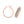 Load image into Gallery viewer, 9Ct Rose Gold Moondust Hoops ER1064R
