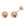 Load image into Gallery viewer, 9Ct Rose Gold Ball Studs PN545
