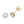 Load image into Gallery viewer, 9Ct Gold Cz Solitaire Studs ES210
