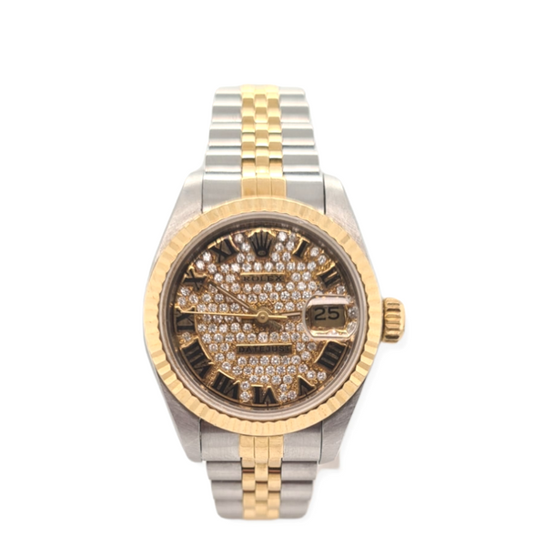PRE-OWNED ROLEX DATEJUST 69173 1991