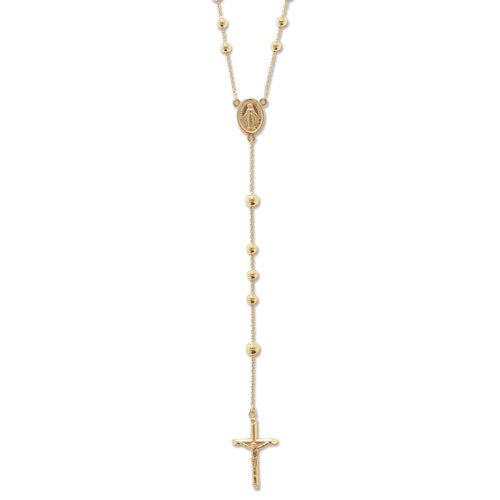 9ct Gold Rosary Necklet - NK106