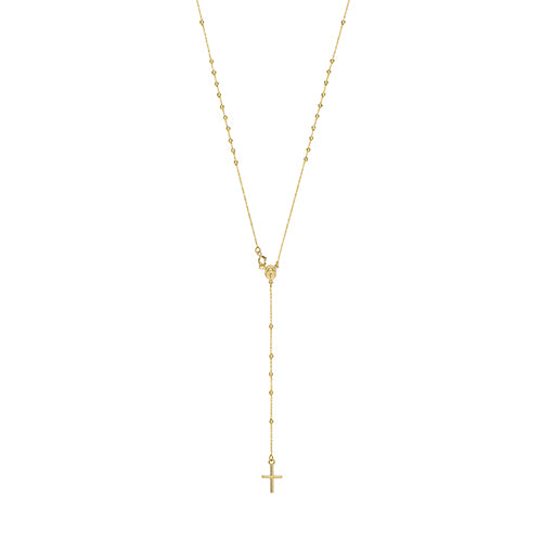 9Ct Gold Rosary Necklet - NK407