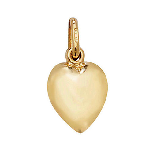 9ct Gold Heart Pendant - PN266