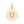 Load image into Gallery viewer, 9ct Gold Cz Initial Round Pendant - PN610
